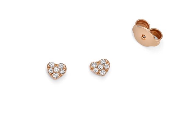 Pendientes Marco Gerbella Mujer in Oro rosa PL-OT-10-1R - PL-OT-10-1R